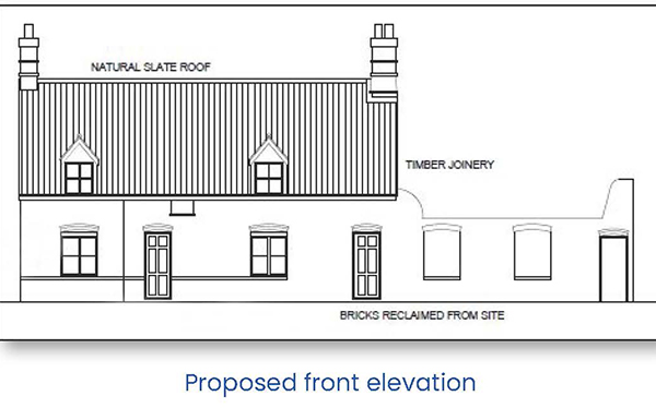 Lot: 58 - COTTAGE RENOVATION PROJECT WITH PLANNING IN VILLAGE LOCATION -